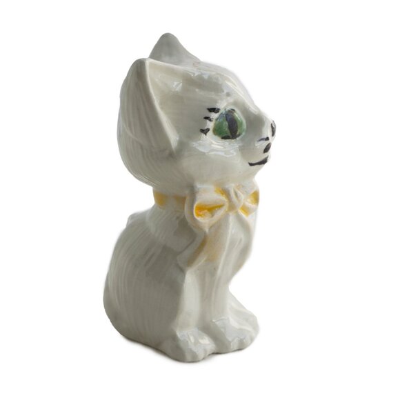 Vintage Ceramic Cat Figurine - Picture 3 of 4